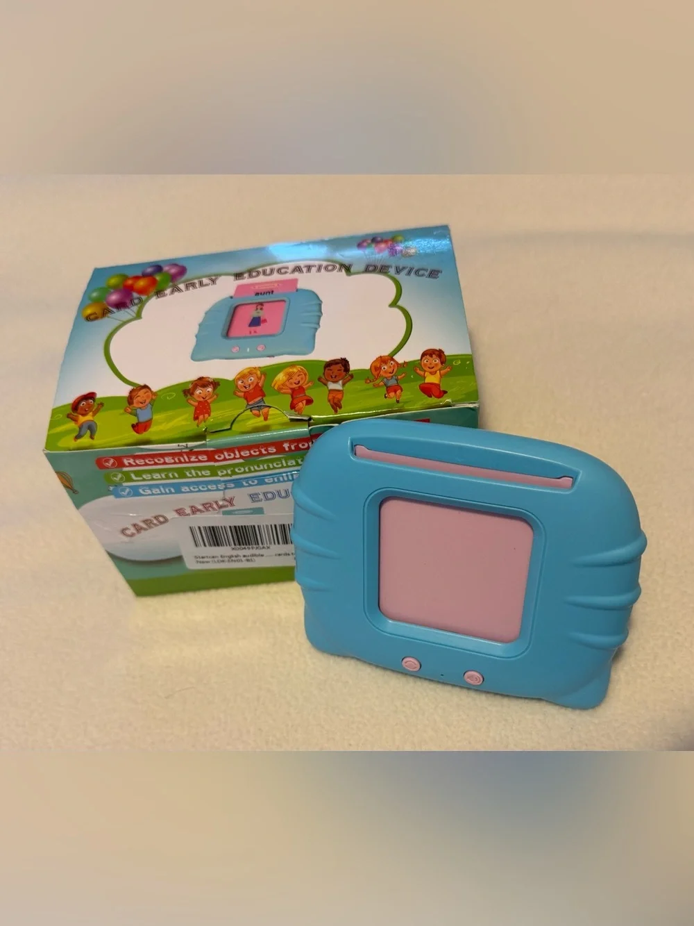 Startcan Audible Flash Cards Early Education Toy Toddlers Preschool NIB